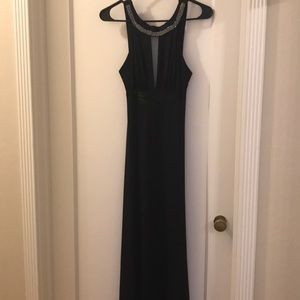 Long black dress